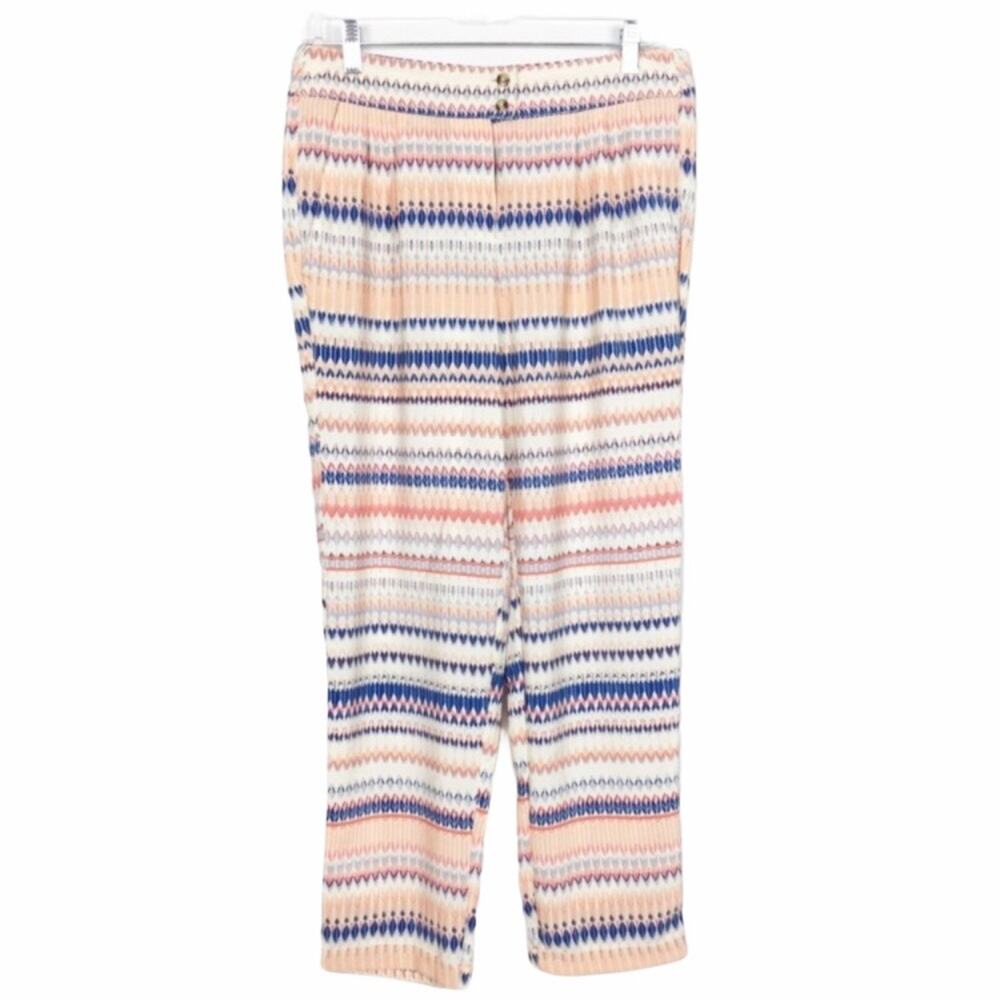 J. Crew Pastel Chevron Pull On Pants Sz XS